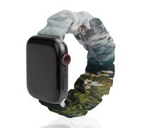 Mount Rainier National Park Watch Band Elastic Scrunchie Watch Strap Soft Wristband Compatible with Apple Watch