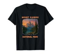 Mount Rainier National Park Wilderness Nature T-Shirt
