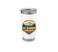 Mount Rainier Summit Club Mountain Peak Climber Climbing Stainless Steel Insulated Tumbler