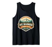 Mount Rainier Summit Club Mountain Peak Climber Climbing Tank Top