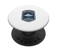 Mount Rainier Washington Mountain Nature Hiking Camping PopSockets Adhesive PopGrip