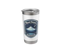Mount Rainier Washington Mountain Nature Hiking Camping Stainless Steel Insulated Tumbler