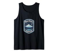 Mount Rainier Washington Mountain Nature Hiking Camping Tank Top