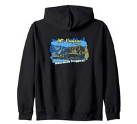 Mount Rinjani Lombok Trekking Hike Souvenirs Zip Hoodie