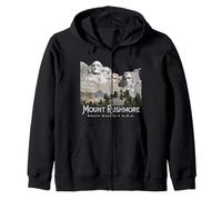 Mount Rushmore, South Dakota, U.S.A. Zip Hoodie
