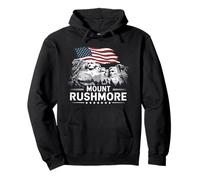 Mount Rushmore South Dakota Vintage President Monuments Pullover Hoodie
