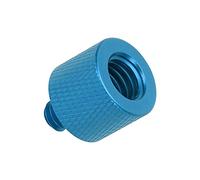 Mount Screw Adapter, 3/8in Female to 1/4in Male Thread Adapter for Light Stand, Camera, Tripods, Ball Heads, Monopod Bronze A1 D (Blue (A1-B))