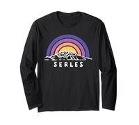 Mount Serles Stubai Summit Tyrol Austria Travel Hiking Gifts Long Sleeve T-Shirt