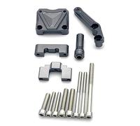 Mount Set Motorcycle Steering Damper Stabilizer Mount Support For Kawasaki For For Ninja 300 For NINJA300 EX300 2013-2017 Adjustable Buffer Control Bar(Color6)