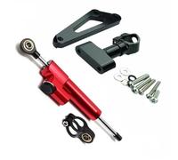 Mount Set Motorcycle Steering Damper Stabilizer Mount Support Kit For CB600F For HORNET 2007 2008 2009 2010 2011 2012-2016 Adjustable Buffer Control Bar(Color1)