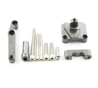 Mount Set Motorcycle Steering Damper Stabilizer Mount Support Kit For Kawasaki For NINJA 250R EX250 ZX250R 2008-2012 Adjustable Buffer Control Bar(Color5)