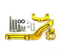 Mount Set Motorcycle Steering Damper Stabilizer Mounting Bracket Kit For Kawasaki Z650 Z 650 2017 2018 2019 2020 2021 2022 Adjustable Buffer Control Bar(Color9)