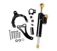 Mount Set Motorcycle Steering Damper Stabilizer Mounting Bracket Kit For Suzuki GSX-S GSXS 750 GSXS750 GSX-S750 2017-2024 Adjustable Buffer Control Bar(Color1)
