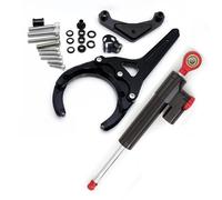 Mount Set Motorcycle Steering Damper Stabilizer Mounting Bracket Kit For Suzuki GSXS1000F GSX-S GSXS 1000F 1000G 2016-2022 Adjustable Buffer Control Bar(Color 8)
