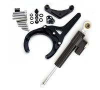 Mount Set Steering Damper Stabilizer Buffer Bar With Mounting Bracket Support Kit For Suzuki GSXS1000F GSX-S 1000F 1000G 2016-2022 Adjustable Buffer Control Bar(Color 10)