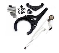 Mount Set Steering Damper Stabilizer Buffer Bar With Mounting Bracket Support Kit For Suzuki GSXS1000F GSX-S 1000F 1000G 2016-2022 Adjustable Buffer Control Bar(Color7)