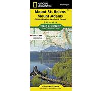 Mount St. Helens, Mount Adams Map: Trails Illustrated Other Rec. Areas (National Geographic Trails Illustrated Map)