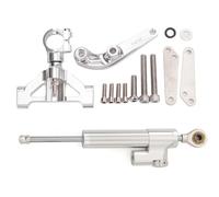 Mount Support Set Motorcycle Steering Damper Mounting Bracket Kit For For Ninja ZZR1400 ZZR 1400 2006-2020 Buffer Stabilizer Support Adjustable Buffer Control Bar
