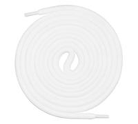 Mount Swiss© premium laces, round laces for work and trekking shoes made of 100% polyester, extremely tear-resistant, diameter 5 mm, 12 colours, length 60-200 cm White White