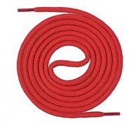 Mount Swiss Round premium laces for work shoes, hiking shoes and trekking shoes, polyester, diameter 4.5 mm, very tear-resistant, colour: red, length: 160 cm.