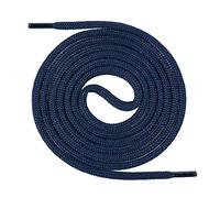 Mount Swiss Round shoelaces made of durable polyester, diameter 4.5 mm, for trekking, work, mountain and hiking shoes, length 70-220 cm, white, pack of 1, dark blue, 170 cm / ø 4,5mm