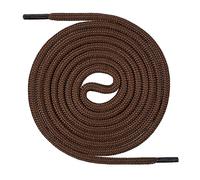 Mount Swiss Shoe Laces Round Diameter 4.5 mm I Premium Shoelaces Tear-Resistant Made of Durable Polyester for Trekking Shoes Work Shoes Mountain and Hiking Shoes I Shoe Laces Lengths 70-220 cm, brown