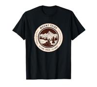 Mount Teide Spain Hiking Skiing Vintage T-Shirt