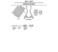 Mount Topcase Monolock Or Monokey for Kymco Model Dt X360 GIVI SR6117