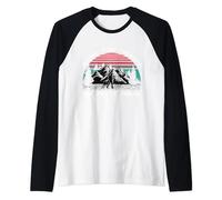 Mount Toubkal Hiking Is My Therapy Outdoors Trekking Raglan Baseball Tee