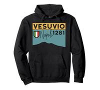Mount Vesuvius Vesuvio Naples Italy Travel Hiking Gifts Pullover Hoodie