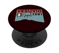 Mount Vesuvius Volcano Naples Italian Travel Hiking Gifts PopSockets Adhesive PopGrip