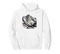 Mount Whitney Main Trail 22 Miles Elevation Hiker Graphic Mt Pullover Hoodie