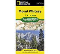 Mount Whitney Map: Trails Illustrated Maps (National Geographic Trails Illustrated Map)