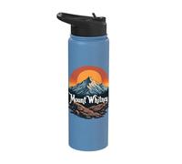 Mount Whitney Sunset Landscape Outdoors Stainless Steel Insulated Water Bottle