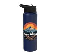 Mount Whitney Sunset Landscape Outdoors Stainless Steel Insulated Water Bottle