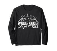 Mount Wilder Kaiser Kitzbühel Tyrol Hike Austria Travel Gift Long Sleeve T-Shirt