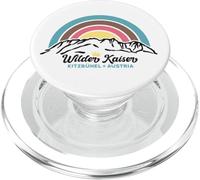 Mount Wilder Kaiser Tyrol Austria Kitzbühel Hiking Gift PopSockets PopGrip for MagSafe