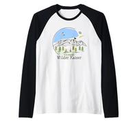 Mount Wilder Kaiser Tyrol Kitzbühel Hike Austria Travel Gift Raglan Baseball Tee