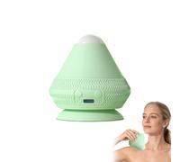 Mountable Massage Ball,Electric Heated Fascia Roller,Muscle Release MassageIntelligent Gear Control & Vibrating Massage,Foot and Back with Deep Tissue Massage (Green)