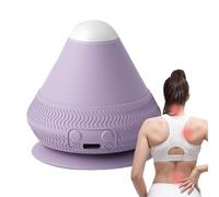 Mountable Massage Ball - Electric Massaging Fascia Roller, Heated Adsorption Muscle Release Tool | For Foot Yoga, Fitness, Back Relief, Men and Women