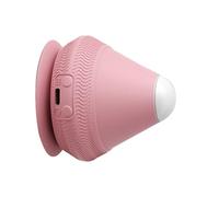 Mountable Muscle Massage Ball - Electric Massaging Fascia Roller, Heating Adsorption Vibrating Fascia Ball, USB Suction Neck Massager | Heat tTherapy Tool for Soothing Muscle Relief