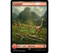 Mountain (#024) (Double-Sided) (Foil) | Jurassic World Collection