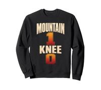Mountain 1 Knee 0 Funny Hiking Hiker Senior Gift Retro Sweatshirt