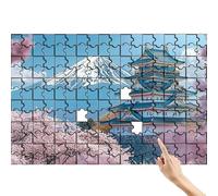 Mountain 1500 Piece Jigsaw Puzzles for Adults, Tower Jigsaw Puzzle Educational Games, Colourful Fun Puzzles with Box, Challenging & Brainteasing for The Whole for Men, Home Decor Gifts for Women T-8