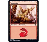 Mountain (#262) (foil) | Throne of Eldraine
