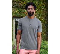Mountain Adventures Henley Hasst Men's T-Shirt Comfortable Everyday Tee