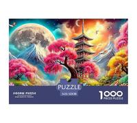 Mountain And River Flowers Gigantic 1000-Piece Jigsaw Puzzles for Adults An Arsenal of 1000 Ruthlessly Difficult Challenging Puzzle Game Pieces - Engineered to Be A Trophy Gift Jigsaw Puzzles F