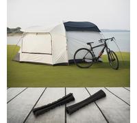 Mountain and Road Bike Bicycle Frame Protectors for Paint and Wire Tubes, Helping to Maintain Cable Position and Frame Condition (Black)