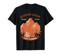 Mountain Ascent Keep Climbing Overcome The Peak T-Shirt