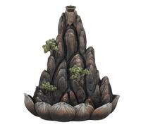 Mountain Backflow Incense Burner Something Different Bronze One Size